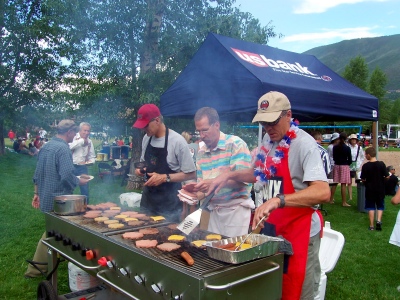 Grill Masters at 4th of July Picnic