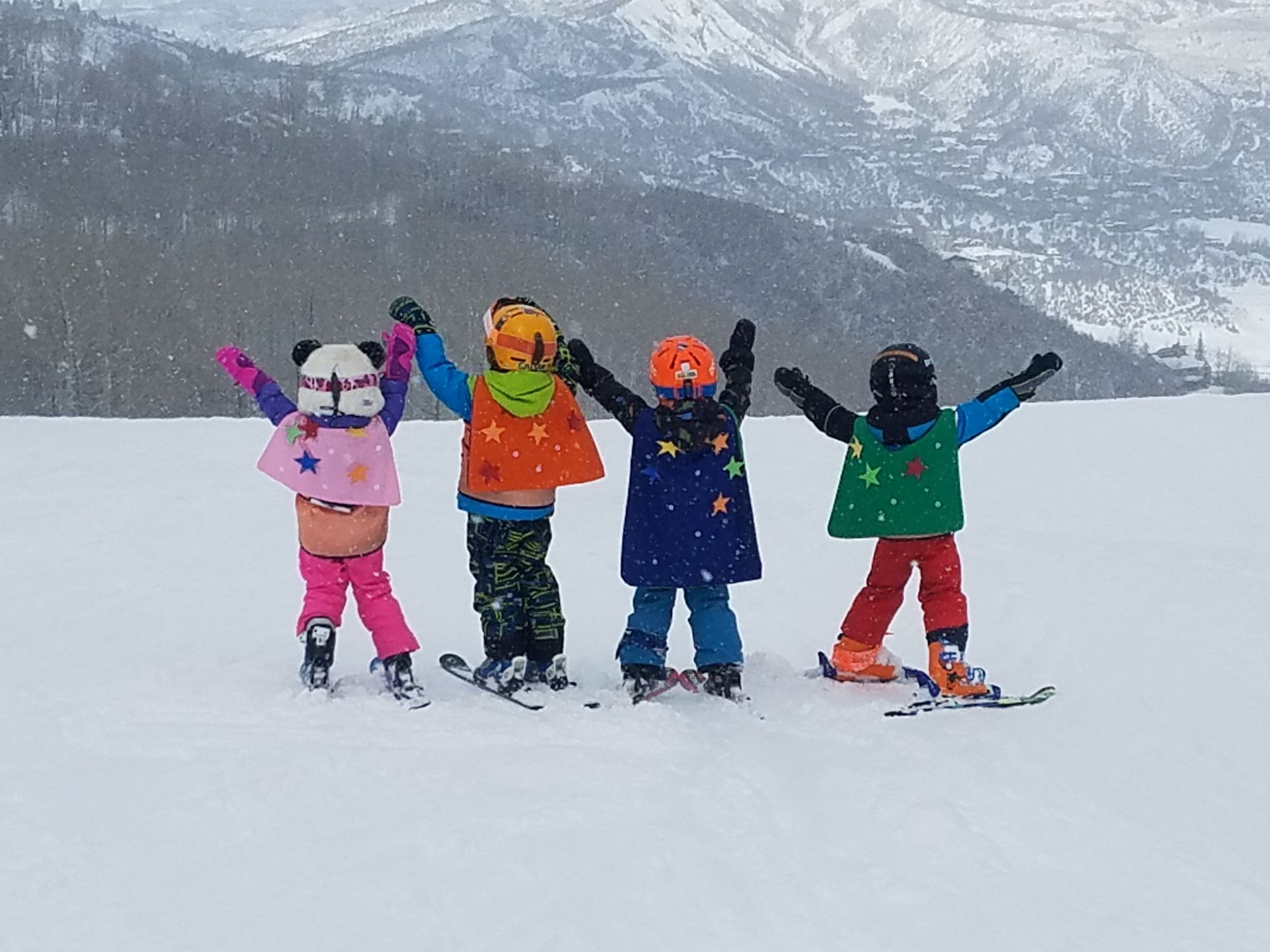 Aspen Supports Kids athletes in Snowmass