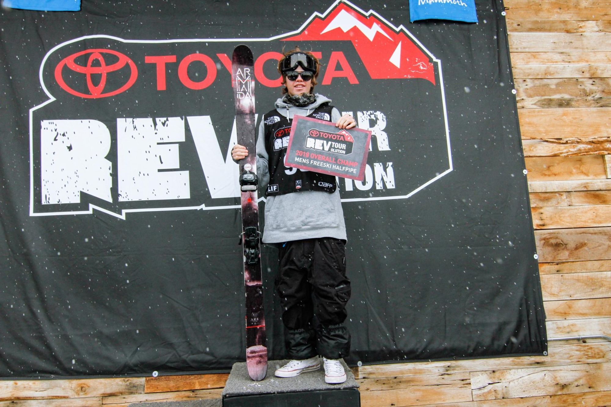 Cassidy Jarrell wins US Rev Tour Men's Halfpipe